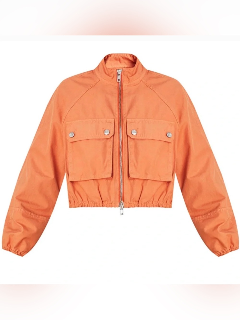 Veronica Beard Kaiya Balloon-Sleeve Bomber Jacket